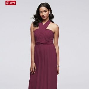 David's Bridal Bridesmaid Dress